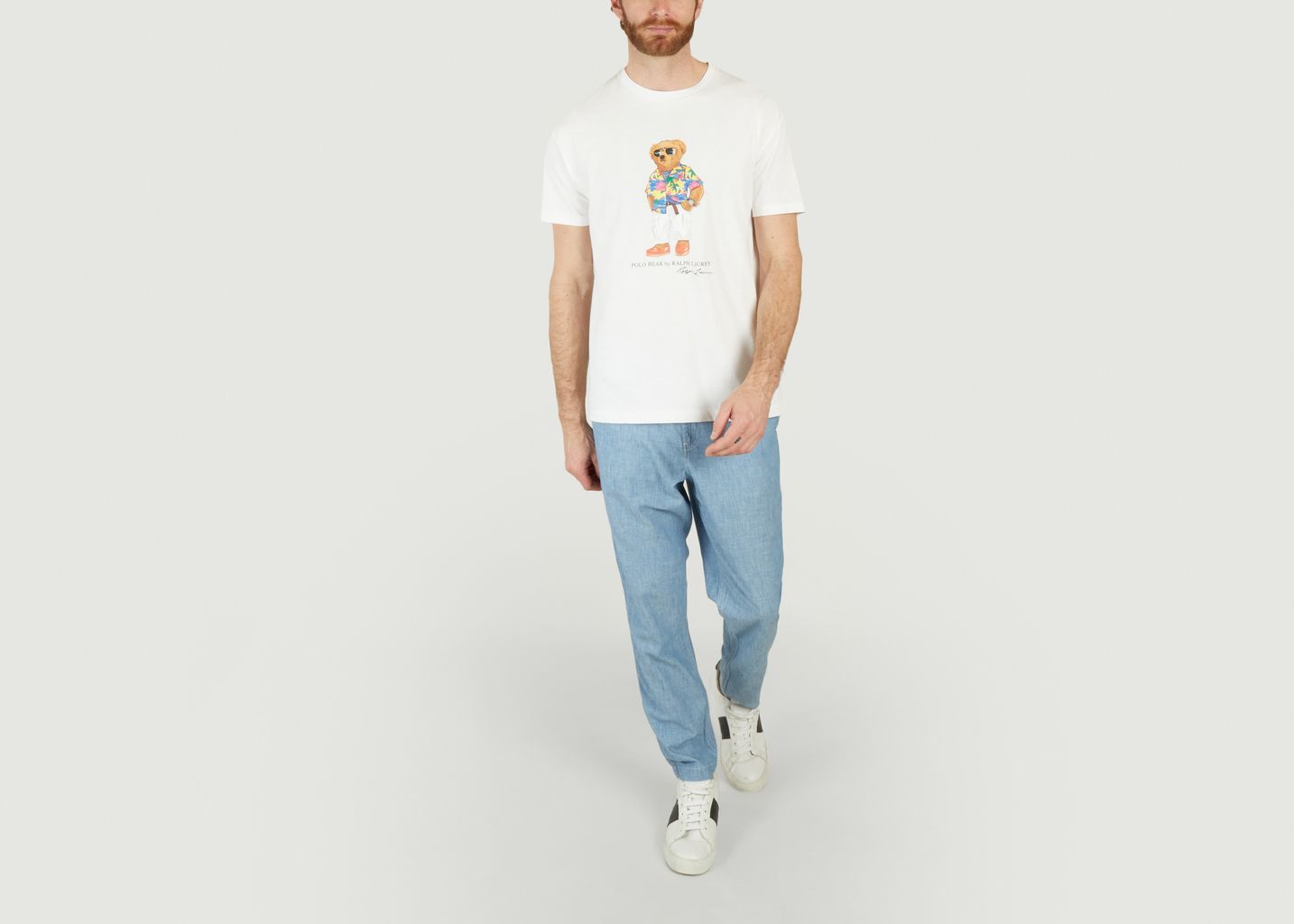 T-shirt Beach Club Bear - Polo Ralph Lauren