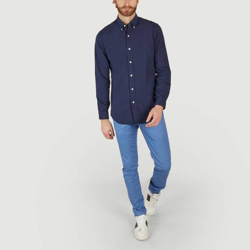 Fitted seersucker shirt - Polo Ralph Lauren