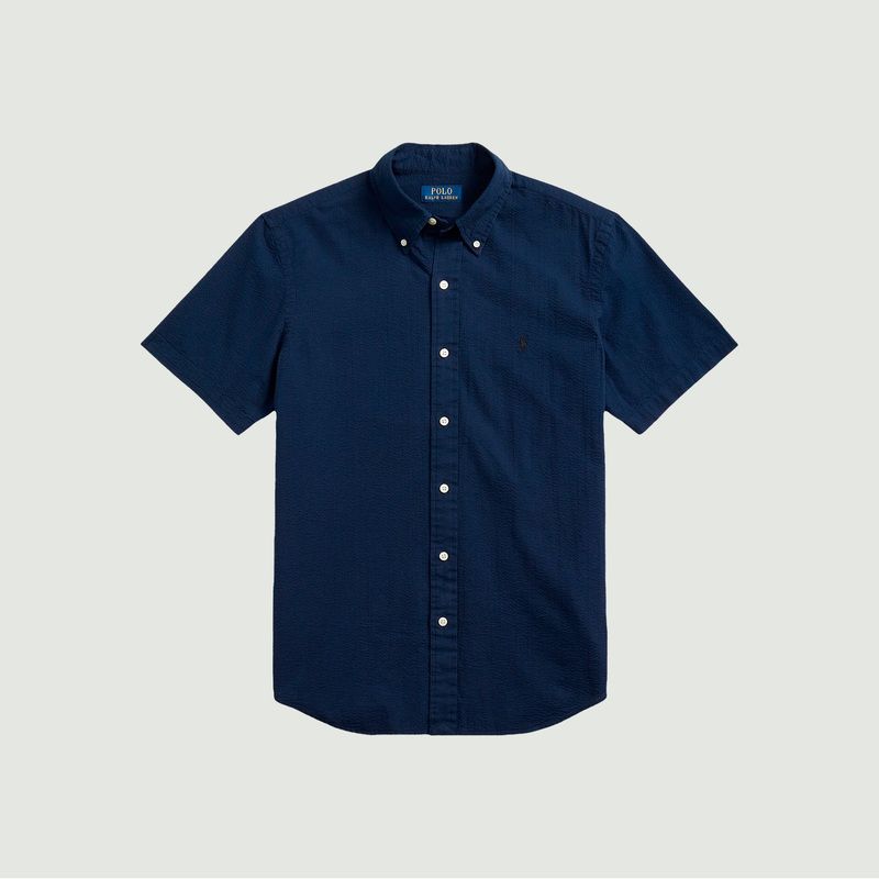 Fitted seersucker shirt - Polo Ralph Lauren