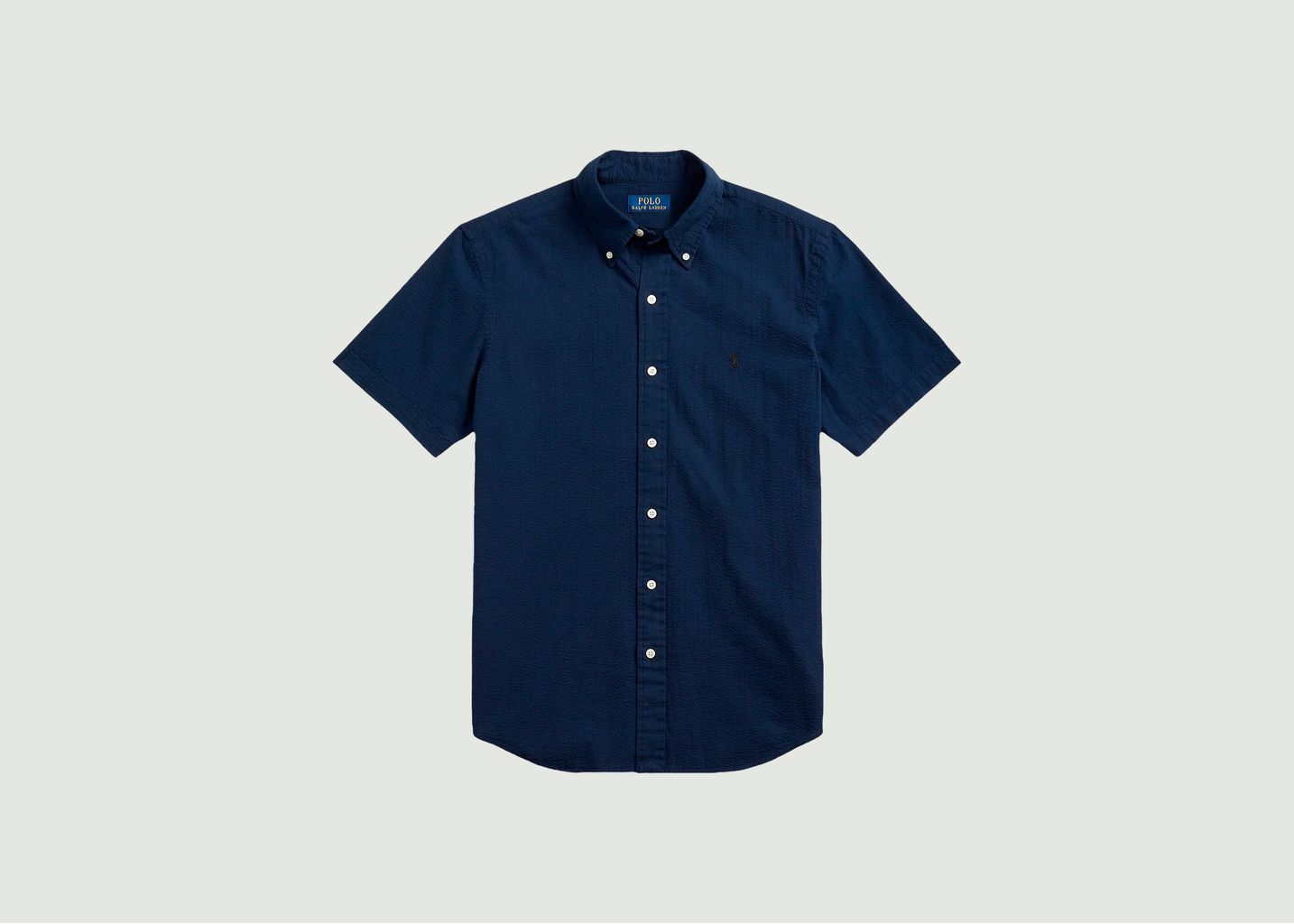 Fitted seersucker shirt - Polo Ralph Lauren