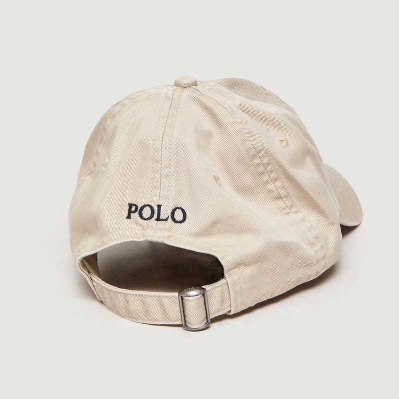 Polo Ralph Lauren Logo Baseball Cap (€28) ❤ liked on Polyvore featuring  accessories, hats, beige, sports …
