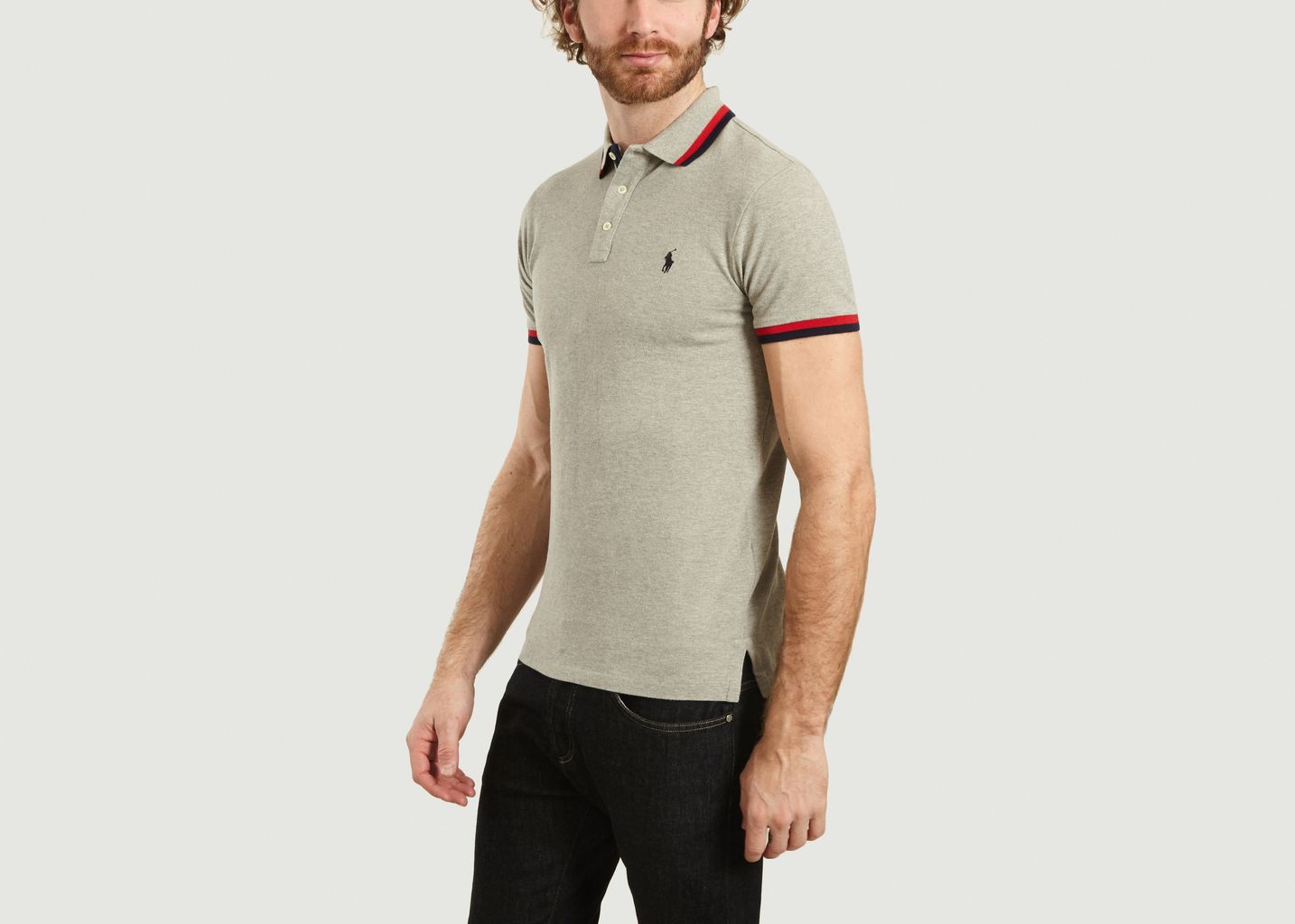 Polo Piqué Tricolore - Polo Ralph Lauren
