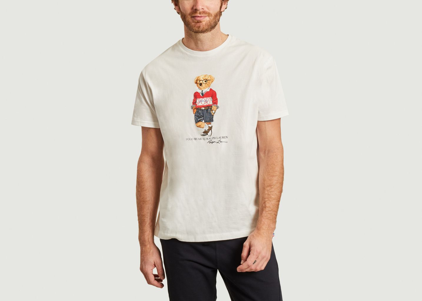 Teddy Bear printed t-shirt White Polo Ralph Lauren | L’Exception