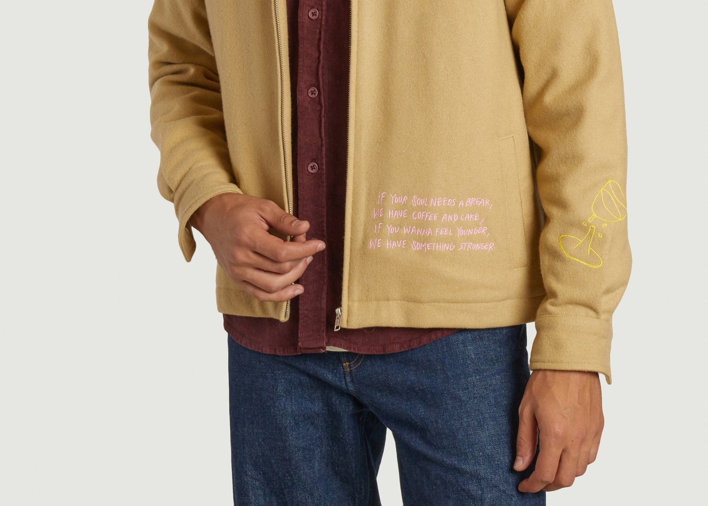 Wool Club Icon Jacket  - Reception Clothing