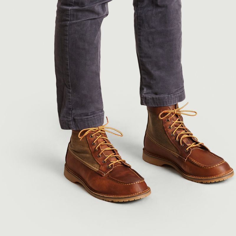 Wacouta Chukka Boots Dark Brown Red Wing Shoes | L’Exception