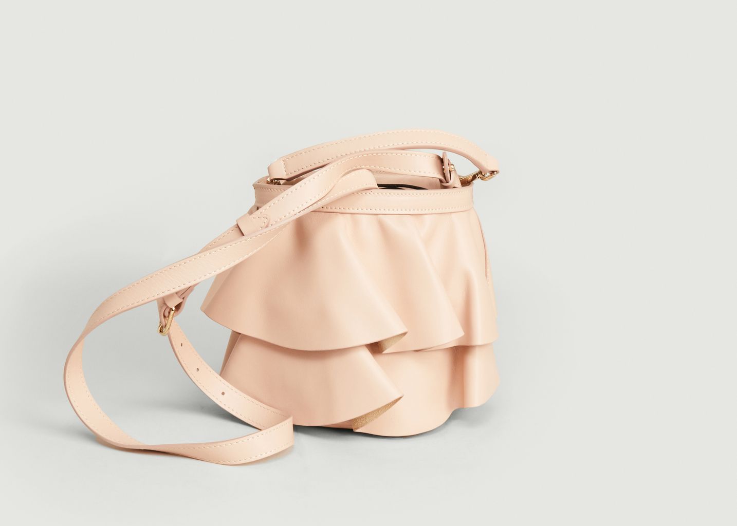 Sac en cuir à volants Envolée - Repetto
