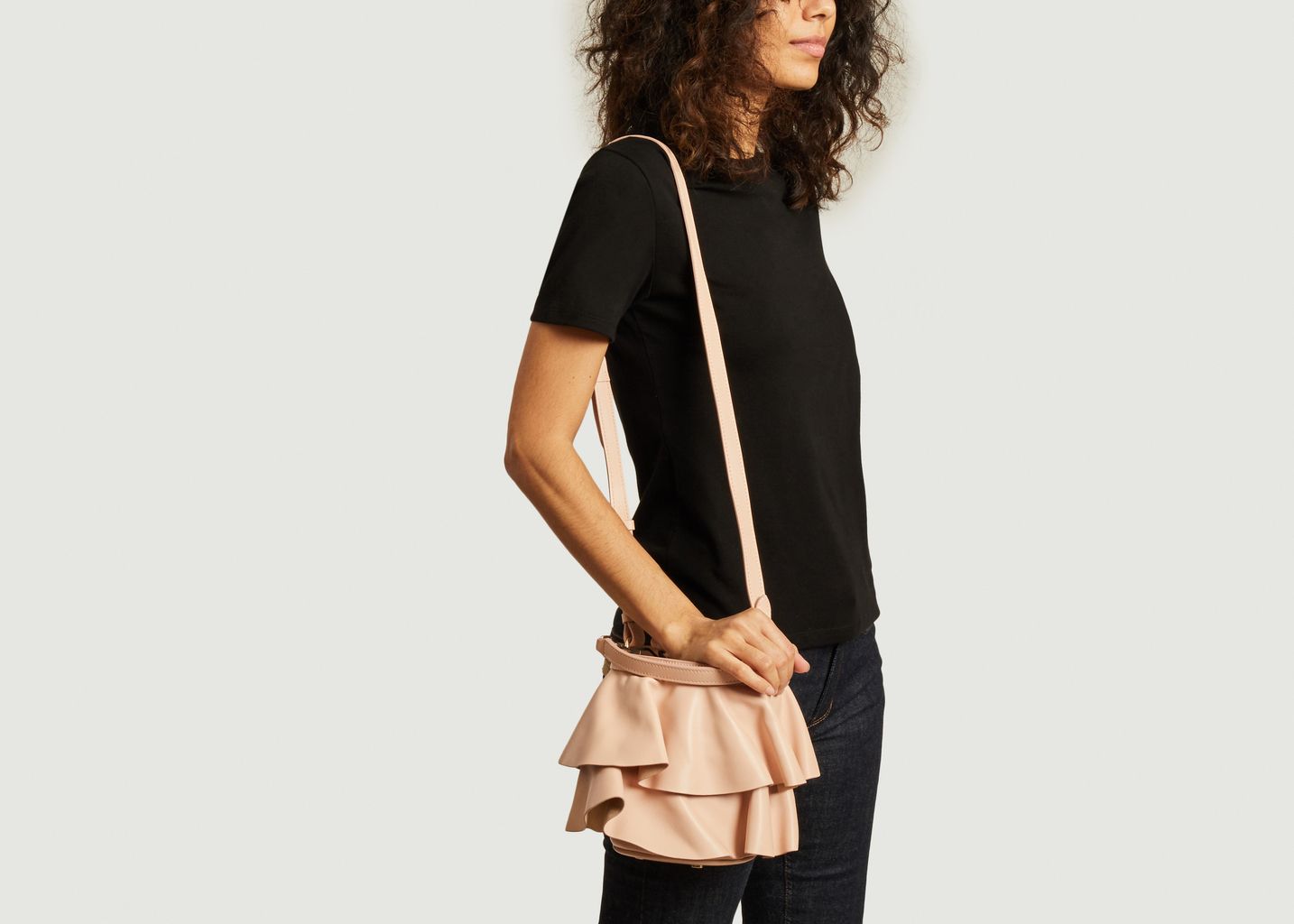 Sac en cuir à volants Envolée - Repetto