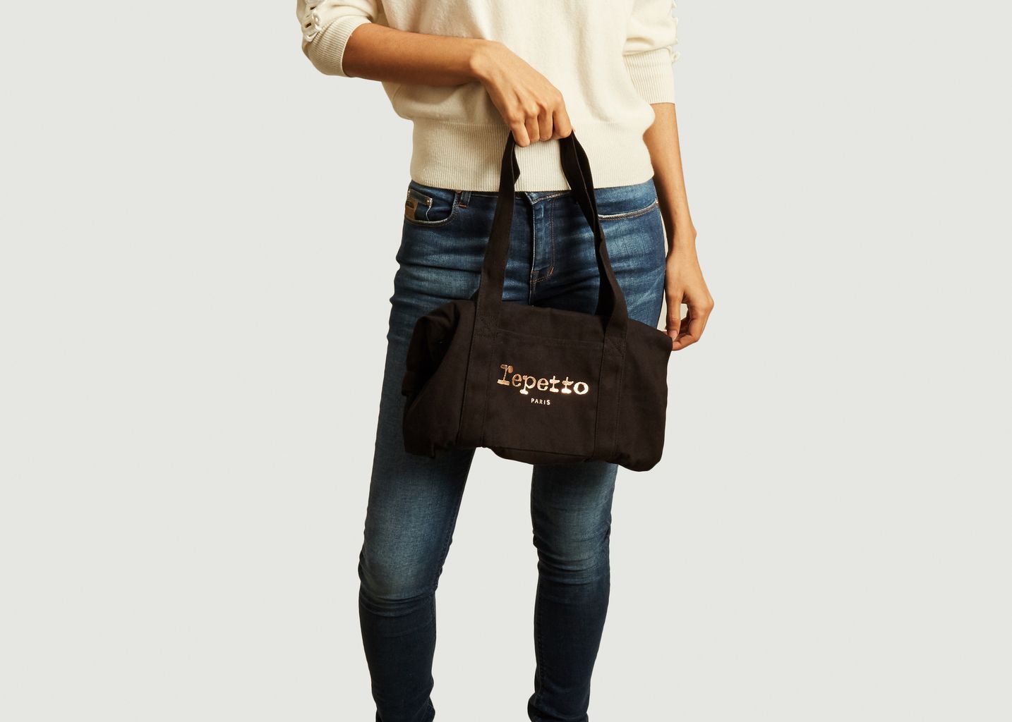 Medium size cotton duffel bag - Repetto