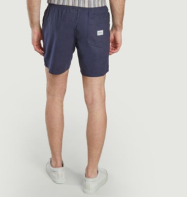 Classic linen beach shorts