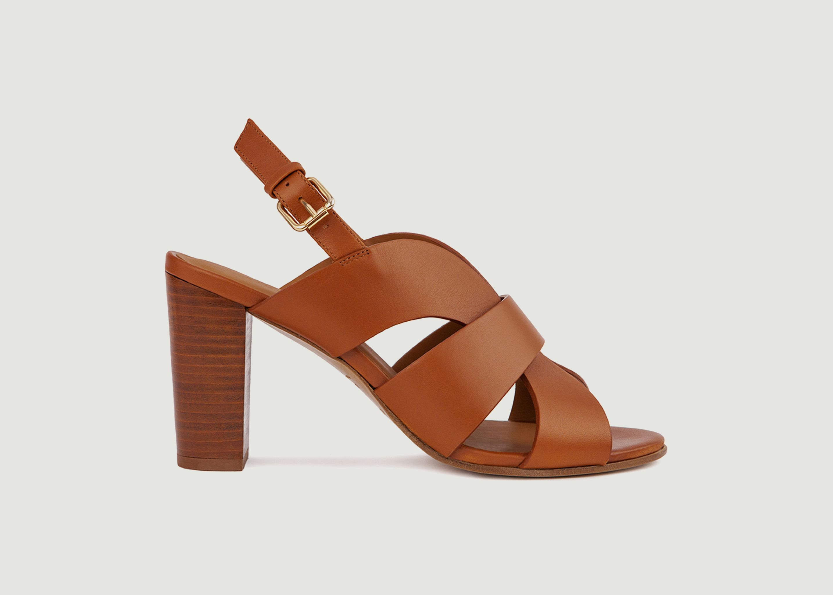 N°55 leather sandals - Rivecour