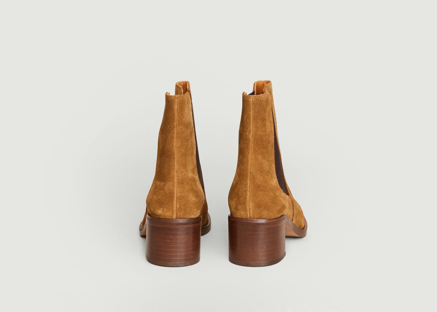 Bottines en cuir suédé N°289 - Rivecour