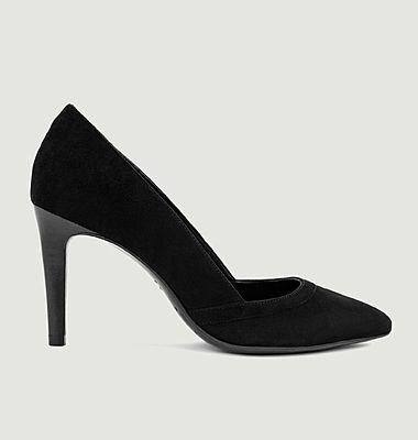 N°117 suede leather pump shoes