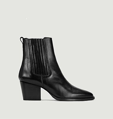 Bottines en cuir N°705