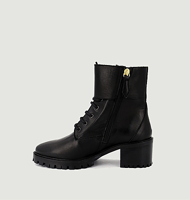 Bottines en cuir N°71