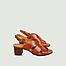 Leather sandals N°551 - Rivecour