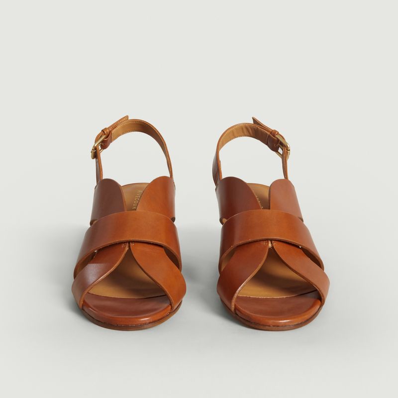 Leather sandals N°551 - Rivecour