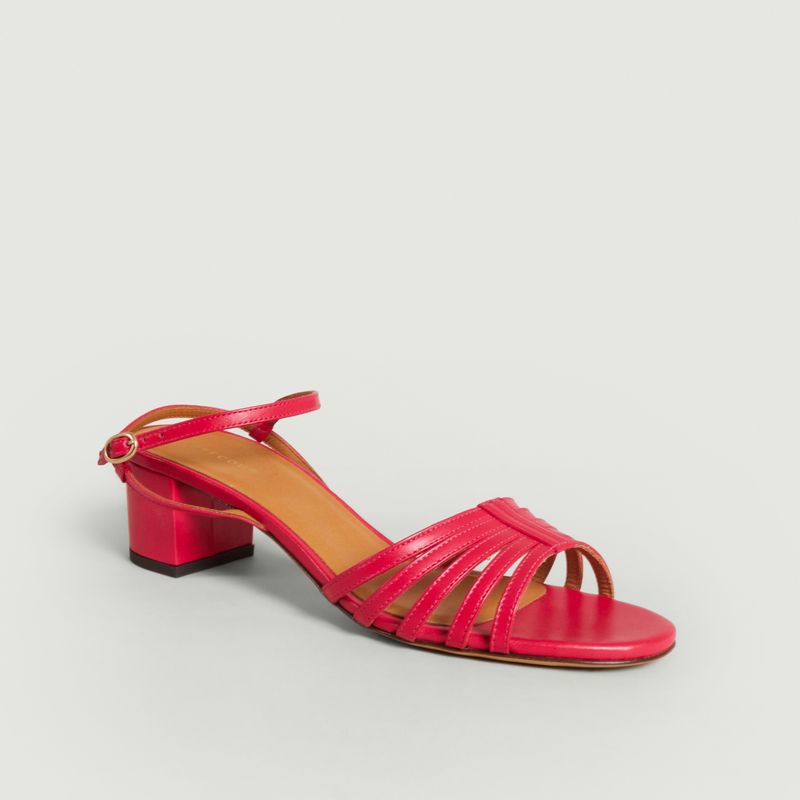 Leather sandals N°779 - Rivecour