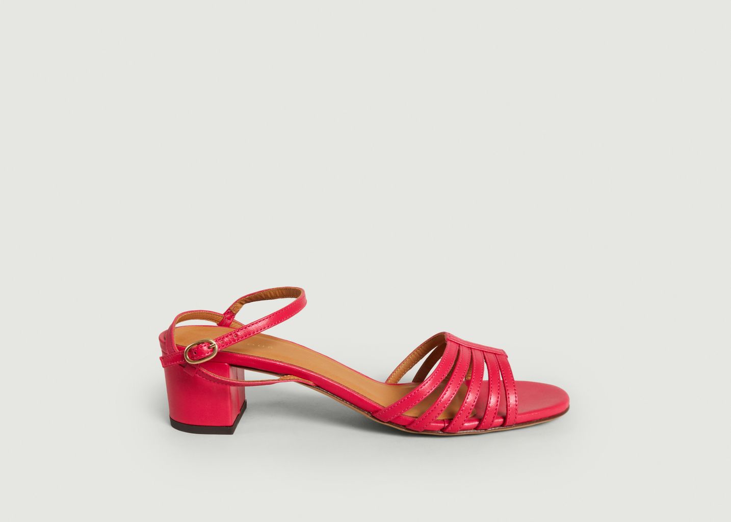 Leather sandals N°779 - Rivecour