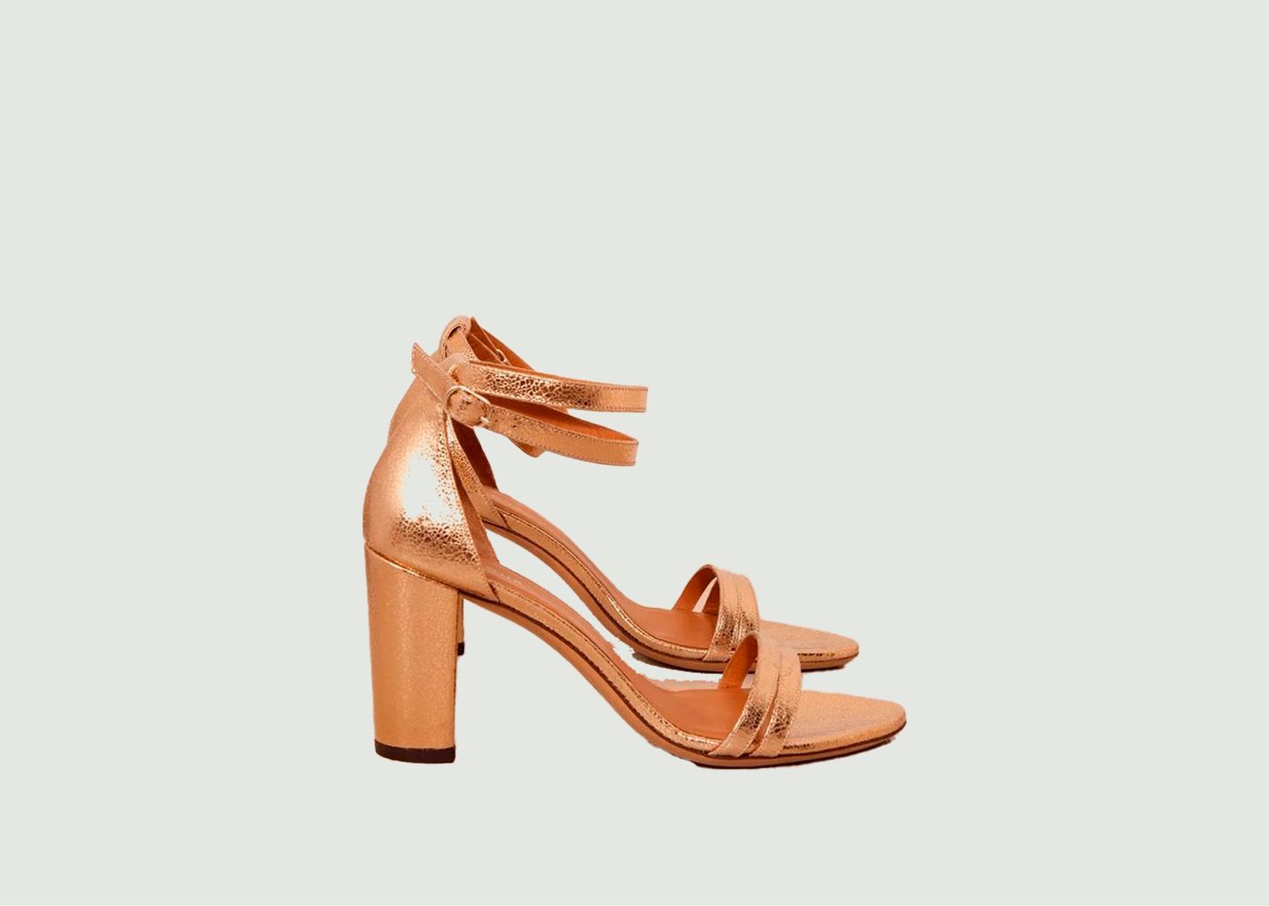 Leather sandals N°853 - Rivecour