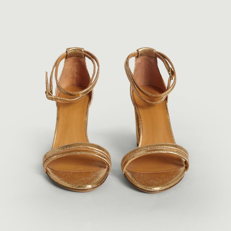 Leather sandals N°853 - Rivecour