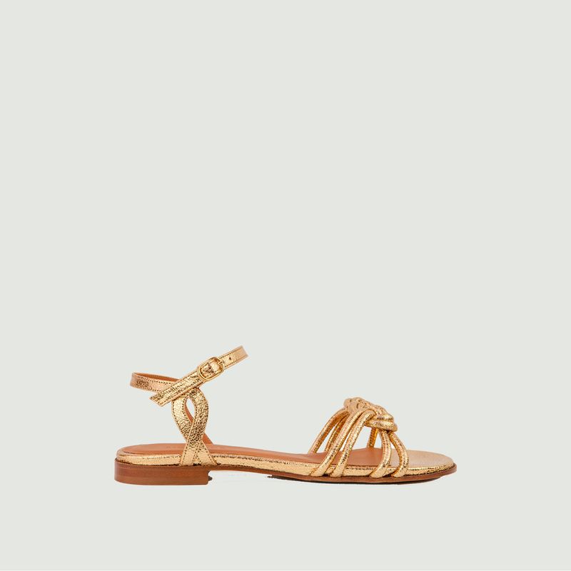 Leather sandals N°112 - Rivecour