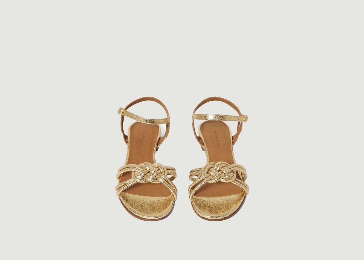 Leather sandals N°112 - Rivecour