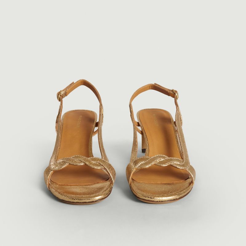 Leather sandals N°599 - Rivecour