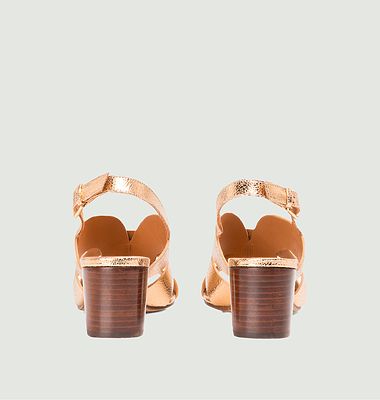 Leather sandals N°551