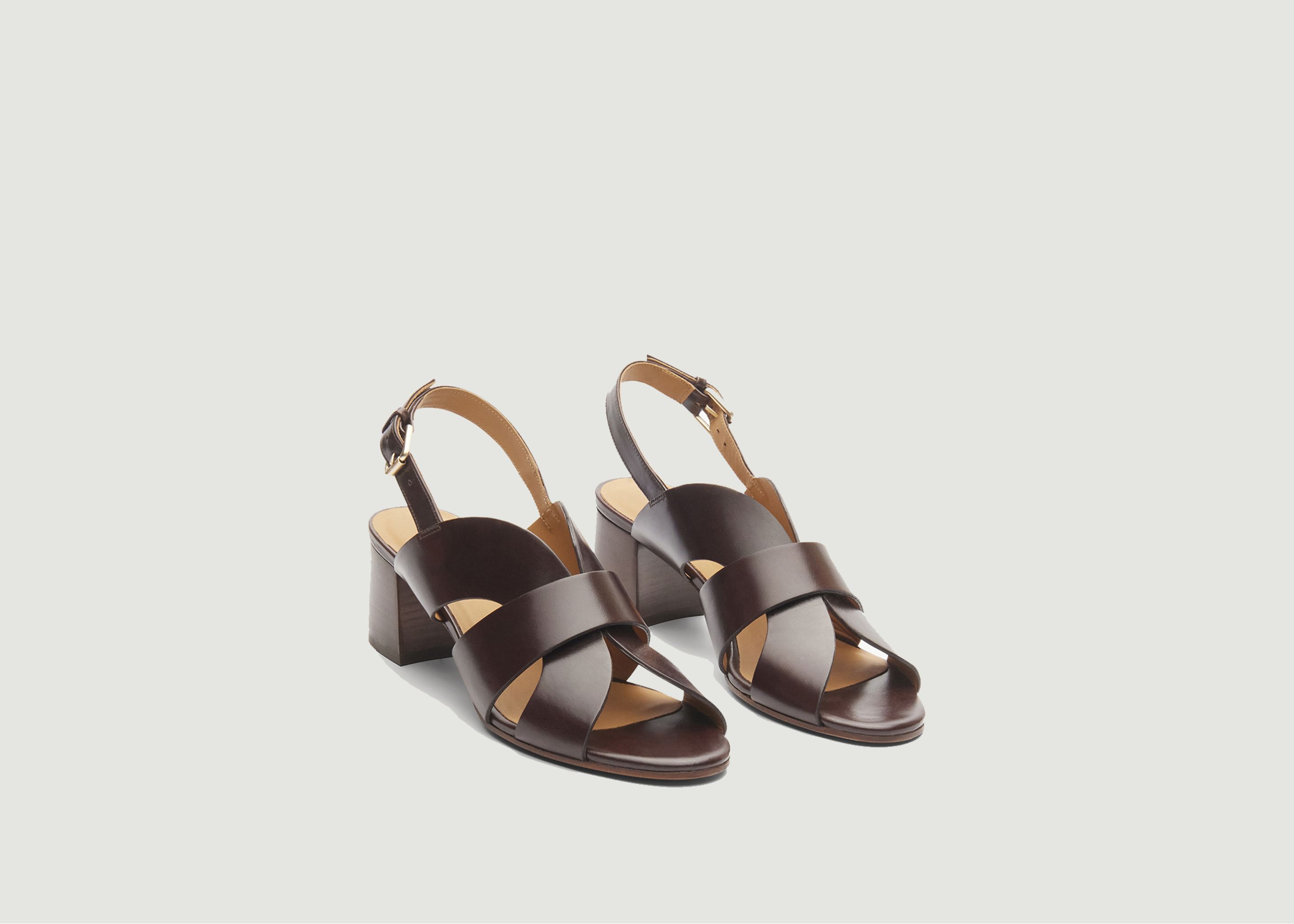 Leather Sandals N°551 - Rivecour