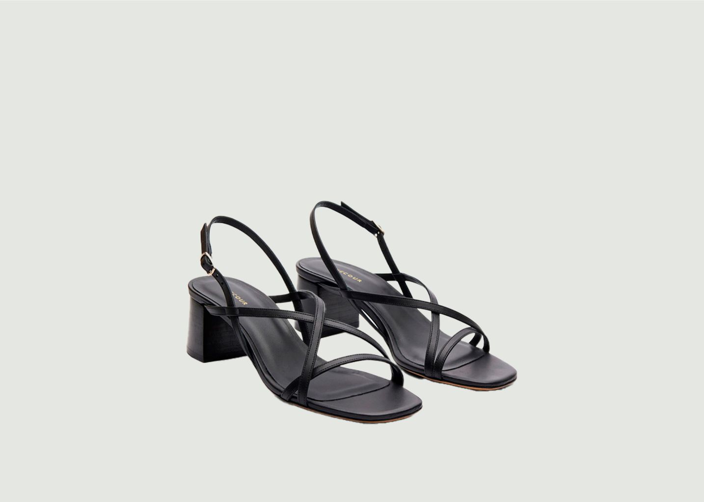 Leather sandals N°576 - Rivecour