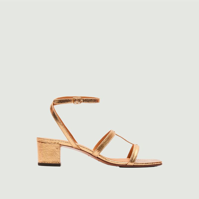 Leather sandals N°902 - Rivecour