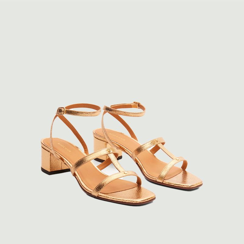 Leather sandals N°902 - Rivecour