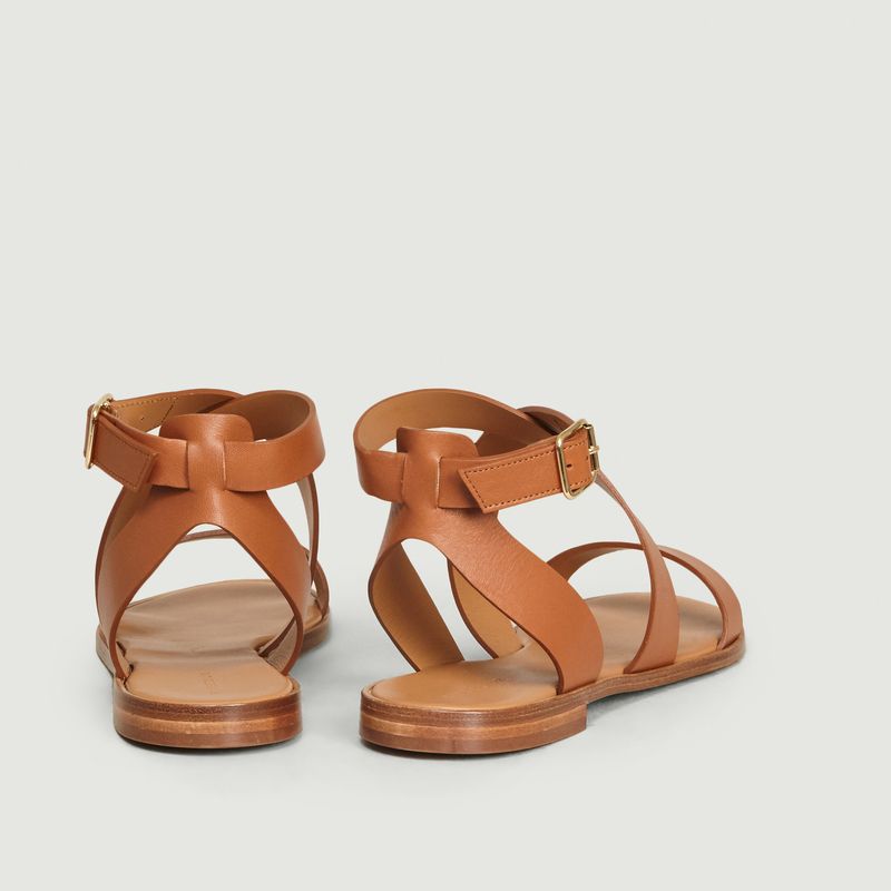 N°202 leather sandals - Rivecour