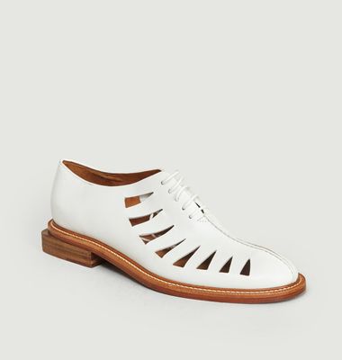 Derbies Découpées En Cuir Raphael