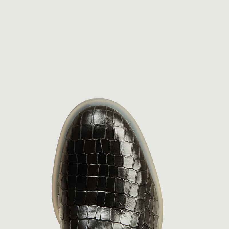 Bottines en cuir façon croco Robyn - Clergerie