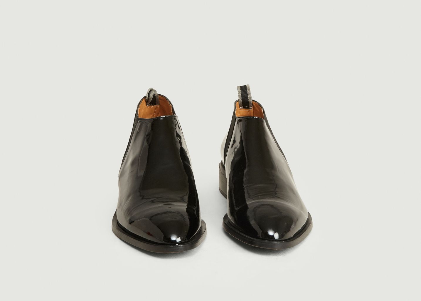 Boots basses en cuir verni Xever - Clergerie