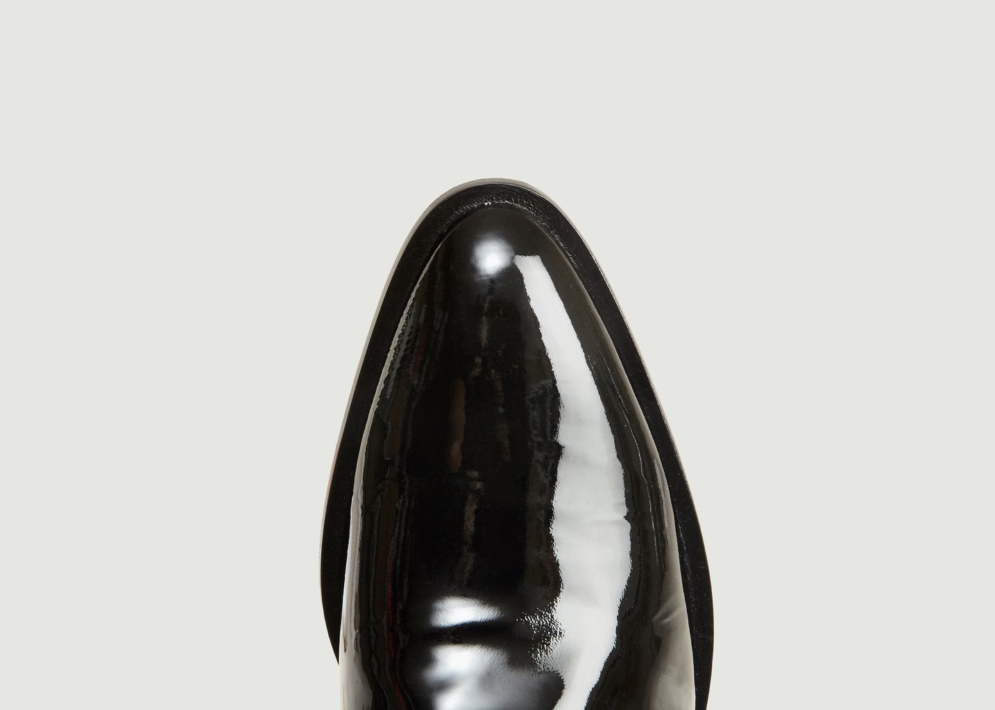 Boots basses en cuir verni Xever - Clergerie