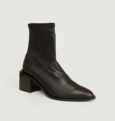 Bottines en cuir Xia4