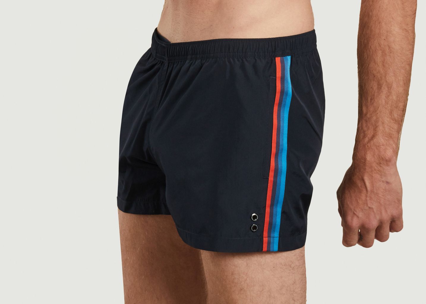 Swim shorts with side stripes - Ron Dorff