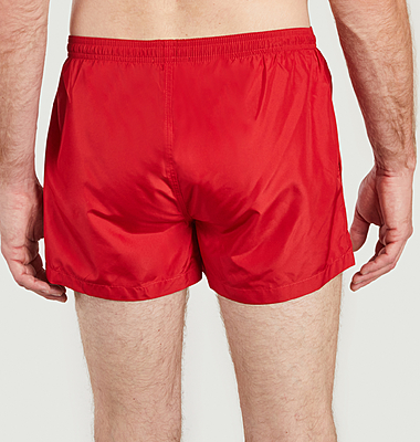 Badeshorts aus recyceltem Leinen