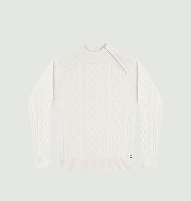 Telemark Wool and Cashmere Sweater with Zip