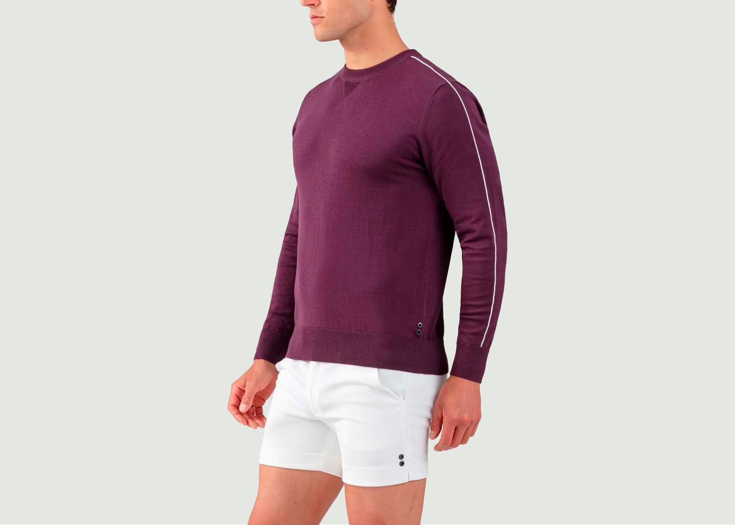 Cotton and silk sweatshirt - Ron Dorff