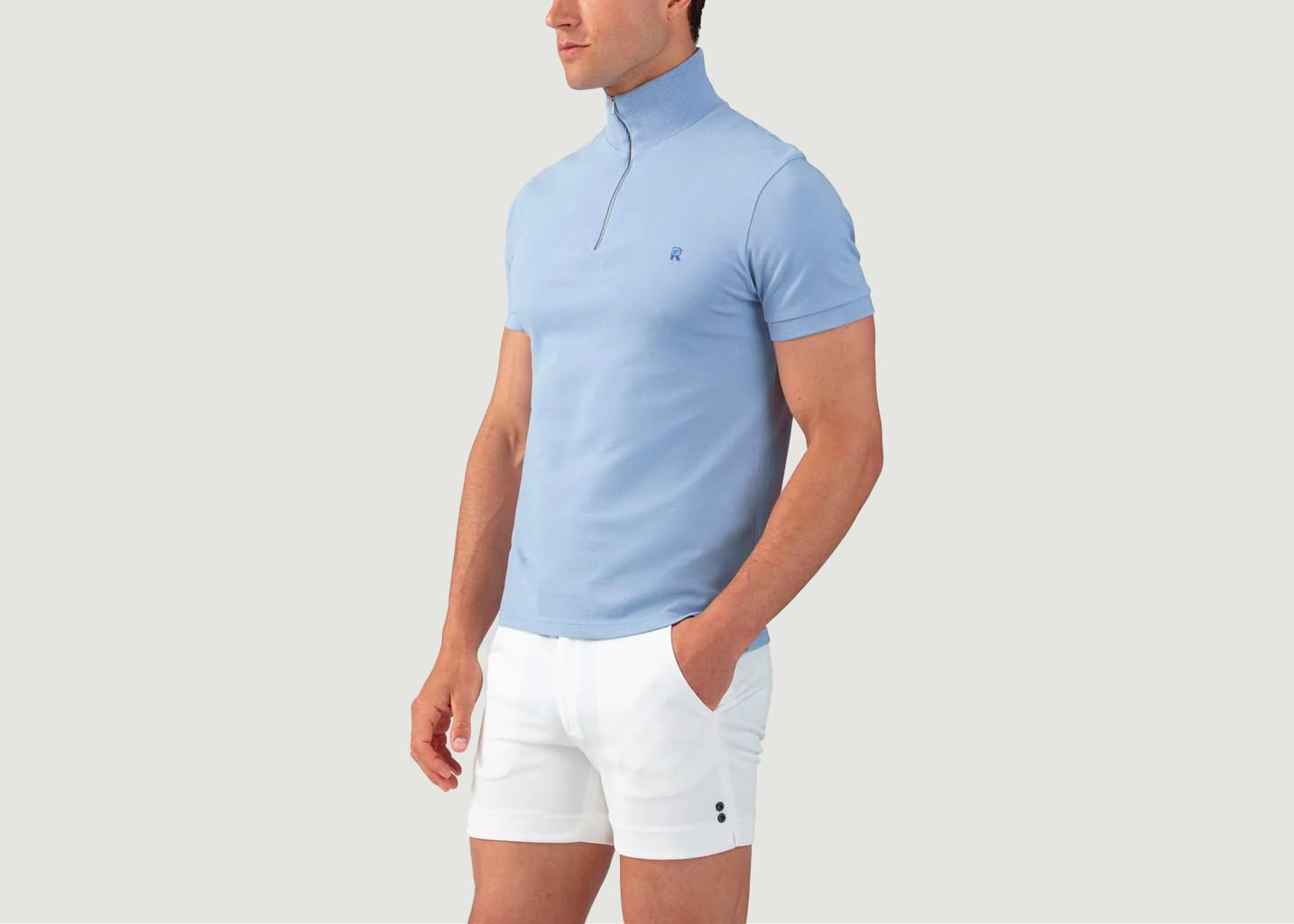 Polo-Shirt aus Piqué-Baumwolle RD - Ron Dorff