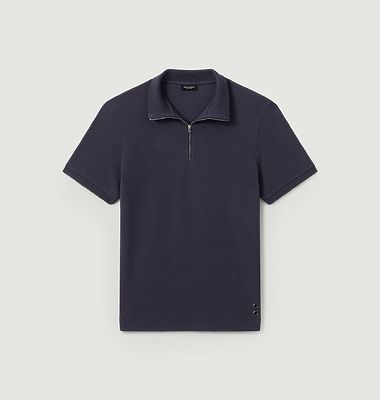 Cotton Piqué Polo w. Piping