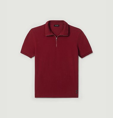 Cotton Piqué Polo w. Piping