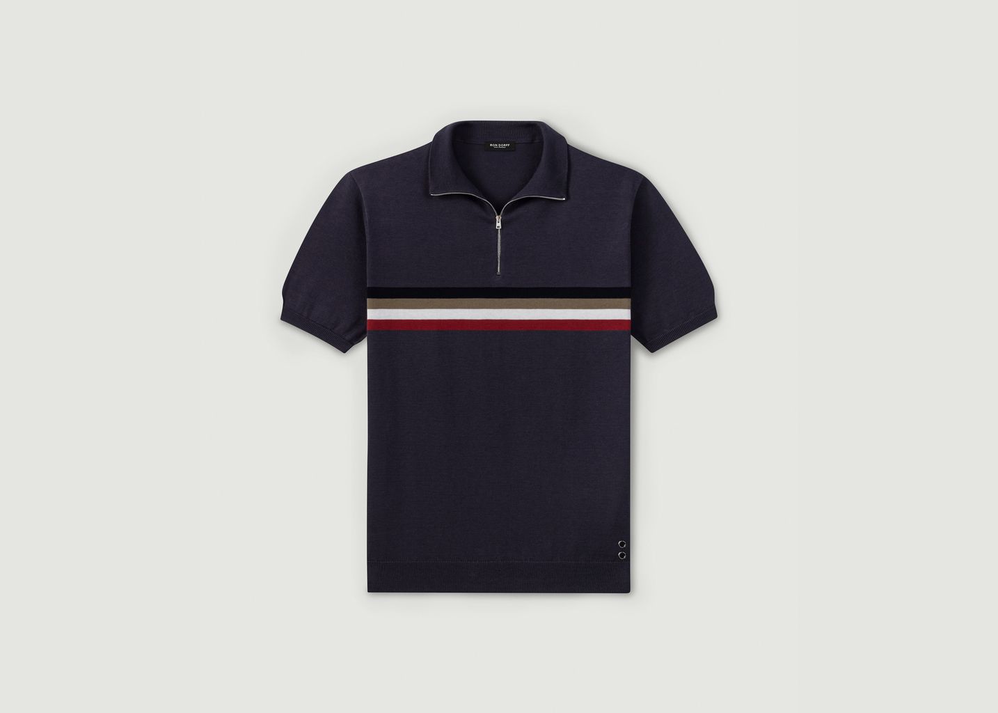 Cotton-Silk Polo - Ron Dorff