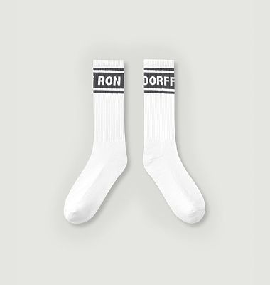 Sports Socks RD w. Stripes