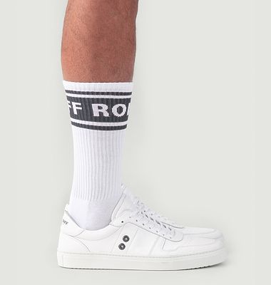 Sports Socks RD w. Stripes