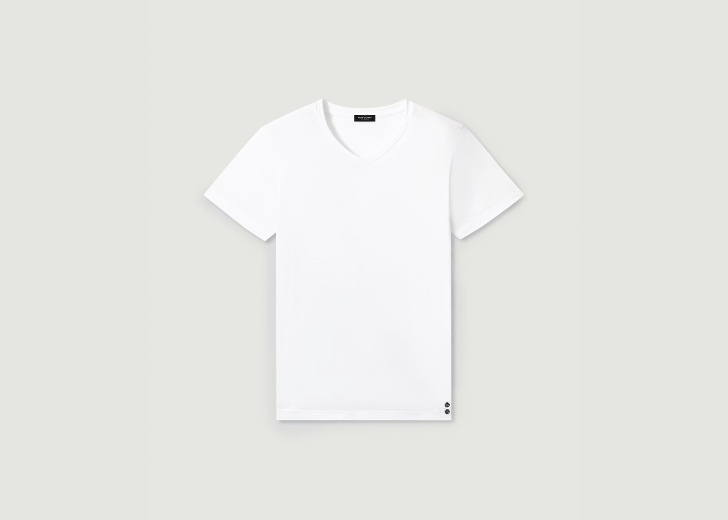 T-shirt Col V Eyelet Edition - Ron Dorff