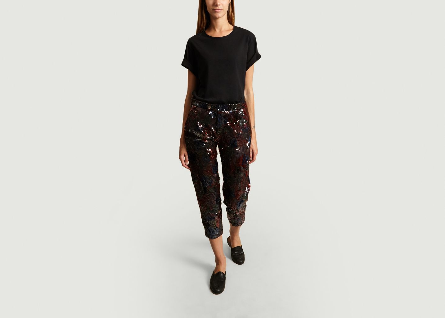 Bowi Janet Sequin Trousers - Roseanna